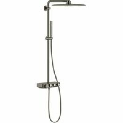 Душевая система GROHE Euphoria SmartControl System 310 Cube Duo с термостатом для душа, темный графит матовый (26508AL0) Душевая система GROHE Euphoria SmartControl System 310 Cube Duo с термостатом для душа, темный графит матовый (26508AL0)