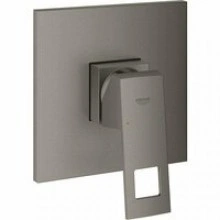 Внешняя часть смесителя для душа GROHE Eurocube, темный графит матовый (24061AL0)