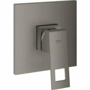 Внешняя часть смесителя для душа GROHE Eurocube, темный графит матовый (24061AL0) Внешняя часть смесителя для душа GROHE Eurocube, темный графит матовый (24061AL0)