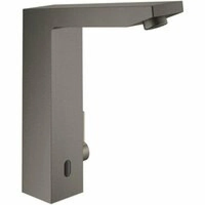 Смеситель для раковины GROHE Eurocube E инфракрасный, с регулировкой температуры, питание от батареи 6V, темный графит матовый (36441AL0) Смеситель для раковины GROHE Eurocube E инфракрасный, с регулировкой температуры, питание от батареи 6V, темный графит матовый (36441AL0)