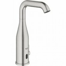 Смеситель для раковины GROHE Essence E инфракрасный, с регулировкой температуры, питание от батареи 6V, суперсталь (36445DC0)