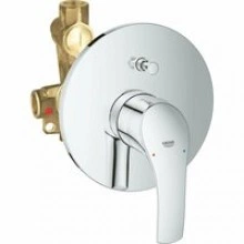 Смеситель для ванны GROHE Eurosmart в комплекте с монтажной частью, хром (33305002)