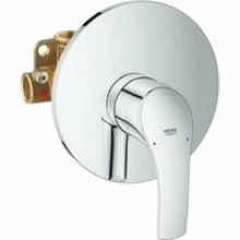 Смеситель для душа GROHE Eurosmart скрытого монтажа, в комплекте с монтажной частью, хром (33556002)