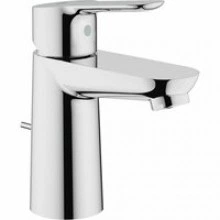 Смеситель для раковины GROHE Start Edge с донным клапаном, хром (23342000)