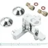 Смеситель для ванны GROHE Start Loop, настенный монтаж, хром (23355000) Смеситель для ванны GROHE Start Loop, настенный монтаж, хром (23355000)