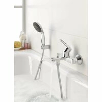 Смеситель для ванны GROHE Start Loop, настенный монтаж, хром (23355000) Смеситель для ванны GROHE Start Loop, настенный монтаж, хром (23355000)