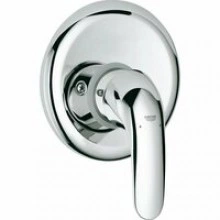 Смеситель для душа GROHE Start Eco скрытого монтажа, в комплекте с монтажной частью, хром (23269000)