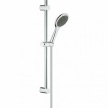 Душевой гарнитур GROHE Vitalio Art 100, 1 режим струи, душевая штанга 600 мм, 9,5 л/мин, хром (27729000)