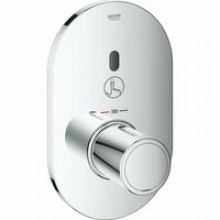 Внешняя часть термостата для душа GROHE Eurosmart Cosmopolitan E инфракрасный, хром (36456000-DP) повреждена упаковка