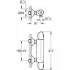 Термостат для душа GROHE Grohtherm 1000, хром (34814003) Термостат для душа GROHE Grohtherm 1000, хром (34814003)