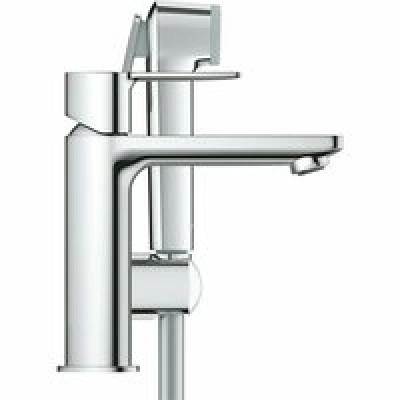 Смеситель для раковины GROHE Lineare S-size с душевым гарнитуром, хром (24190000) Смеситель для раковины GROHE Lineare S-size с душевым гарнитуром, хром (24190000)