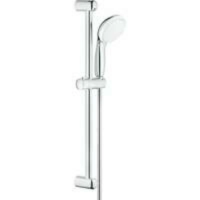 Душевой гарнитур GROHE Tempesta 100, 2 режима струи, душевая штанга 600 мм, 5,7 л/мин, хром (26803000)