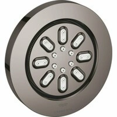 Боковой душ GROHE Rainshower Aqua, круглый, 2 режима струи, темный графит глянцевый (26801A00) Боковой душ GROHE Rainshower Aqua, круглый, 2 режима струи, темный графит глянцевый (26801A00)