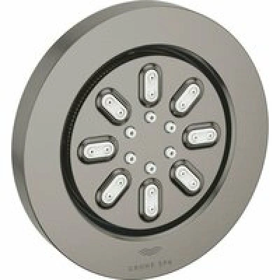 Боковой душ GROHE Rainshower Aqua, круглый, 2 режима струи, темный графит матовый (26801AL0) Боковой душ GROHE Rainshower Aqua, круглый, 2 режима струи, темный графит матовый (26801AL0)