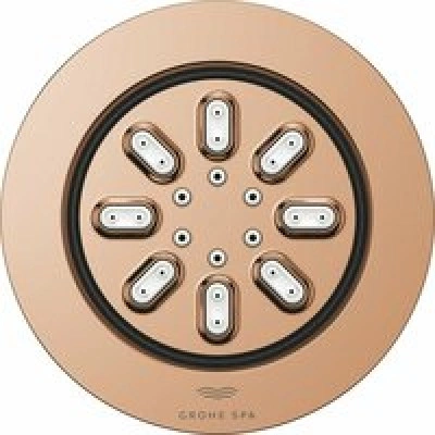 Боковой душ GROHE Rainshower Aqua, круглый, 2 режима струи, теплый закат глянцевый (26801DA0) Боковой душ GROHE Rainshower Aqua, круглый, 2 режима струи, теплый закат глянцевый (26801DA0)