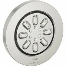 Боковой душ GROHE Rainshower Aqua, круглый, 2 режима струи, суперсталь (26801DC0)