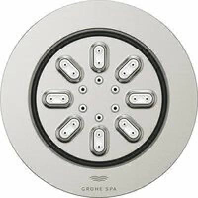 Боковой душ GROHE Rainshower Aqua, круглый, 2 режима струи, суперсталь (26801DC0) Боковой душ GROHE Rainshower Aqua, круглый, 2 режима струи, суперсталь (26801DC0)