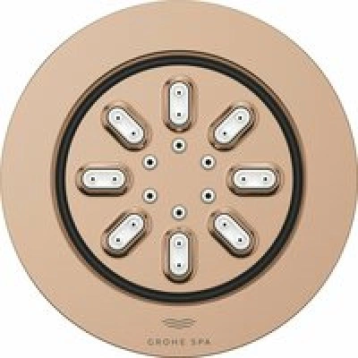 Боковой душ GROHE Rainshower Aqua, круглый, 2 режима струи, теплый закат матовый (26801DL0) Боковой душ GROHE Rainshower Aqua, круглый, 2 режима струи, теплый закат матовый (26801DL0)