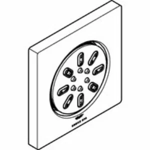 Боковой душ GROHE Rainshower Aqua, квадратный, 2 режима струи, темный графит глянцевый (26802A00) Боковой душ GROHE Rainshower Aqua, квадратный, 2 режима струи, темный графит глянцевый (26802A00)