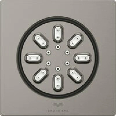 Боковой душ GROHE Rainshower Aqua, квадратный, 2 режима струи, темный графит матовый (26802AL0) Боковой душ GROHE Rainshower Aqua, квадратный, 2 режима струи, темный графит матовый (26802AL0)