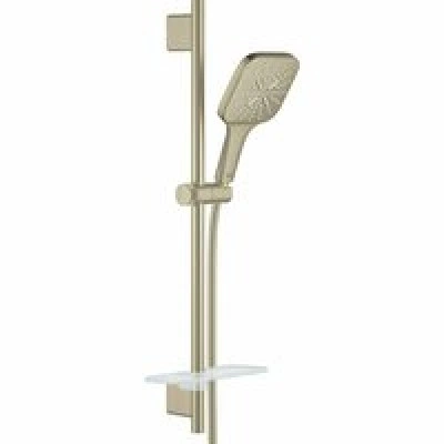 Душевой гарнитур GROHE Rainshower SmartActive 130 Cube, 3 вида струй, никель матовый (26585EN0) Душевой гарнитур GROHE Rainshower SmartActive 130 Cube, 3 вида струй, никель матовый (26585EN0)