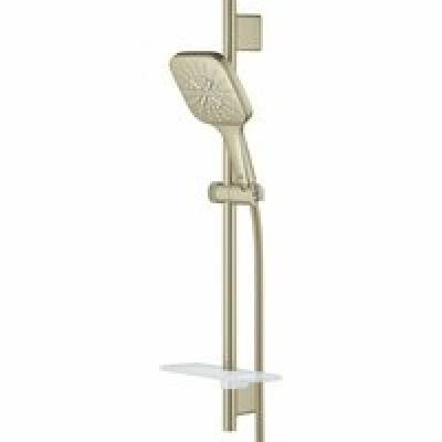 Душевой гарнитур GROHE Rainshower SmartActive 130 Cube, 3 вида струй, никель матовый (26585EN0) Душевой гарнитур GROHE Rainshower SmartActive 130 Cube, 3 вида струй, никель матовый (26585EN0)