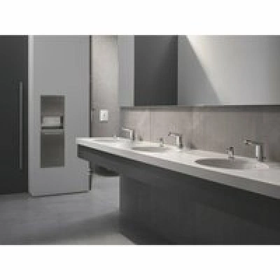 Панель смыва для унитаза GROHE Tectron Bau E инфракрасная, питание от батареи 6V, хром (39882000) Панель смыва для унитаза GROHE Tectron Bau E инфракрасная, питание от батареи 6V, хром (39882000)