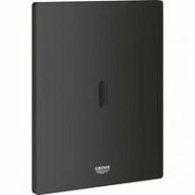 Панель смыва для унитаза GROHE Tectron Bau E инфракрасная, питание от батареи 6V, фантомный черный (39882KF0)