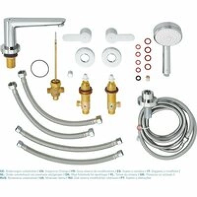 Смеситель для ванны GROHE BauEdge, хром (2512000A) Смеситель для ванны GROHE BauEdge, хром (2512000A)