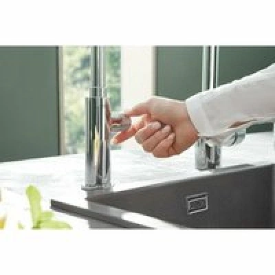 Кран для кухонной мойки GROHE Blue Pure Mono с функцией фильтрации, с фильтром в комплекте, хром (30387000) Кран для кухонной мойки GROHE Blue Pure Mono с функцией фильтрации, с фильтром в комплекте, хром (30387000)