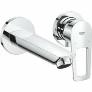 Смеситель для раковины GROHE BauLoop в комплекте с монтажной частью, хром (20289001)