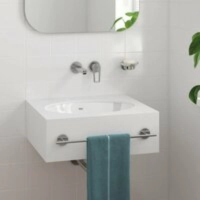 Смеситель для раковины GROHE BauLoop в комплекте с монтажной частью, хром (20289001) Смеситель для раковины GROHE BauLoop в комплекте с монтажной частью, хром (20289001)