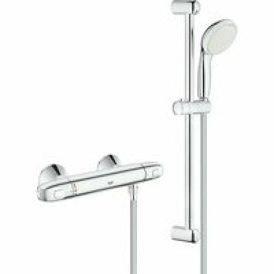 Термостат для душа GROHE Grohtherm 1000 с душевым гарнитуром, хром (34820004) Термостат для душа GROHE Grohtherm 1000 с душевым гарнитуром, хром (34820004)