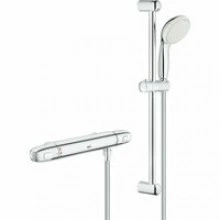 Термостат для душа GROHE Grohtherm 1000 с душевым гарнитуром, хром (34819004)