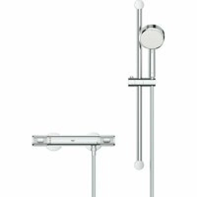 Термостат для душа GROHE Grohtherm 1000 Performance с душевым гарнитуром, хром (34834000) Термостат для душа GROHE Grohtherm 1000 Performance с душевым гарнитуром, хром (34834000)