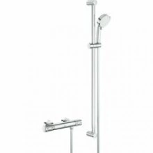 Термостат для душа GROHE Grohtherm 1000 Performance с душевым гарнитуром, хром (34835000)
