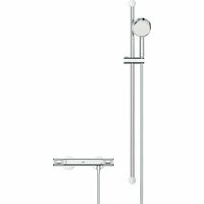 Термостат для душа GROHE Grohtherm 1000 Performance с душевым гарнитуром, хром (34835000) Термостат для душа GROHE Grohtherm 1000 Performance с душевым гарнитуром, хром (34835000)