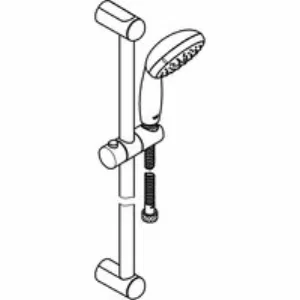 Душевой гарнитур GROHE Tempesta 100, 1 вид струи, хром (27854001) Душевой гарнитур GROHE Tempesta 100, 1 вид струи, хром (27854001)