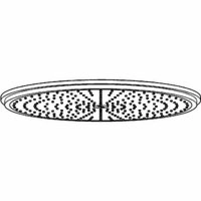 Верхний душ GROHE Rainshower Cosmopolitan 400, 9,5 л/мин, 1 режим, хром (28783000) Верхний душ GROHE Rainshower Cosmopolitan 400, 9,5 л/мин, 1 режим, хром (28783000)