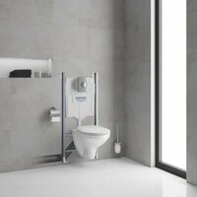 Комплект инсталляции GROHE Solido 4 в 1 с подвесным унитазом и сиденьем (39498000) Комплект инсталляции GROHE Solido 4 в 1 с подвесным унитазом и сиденьем (39498000)