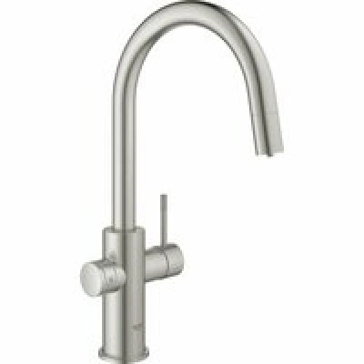 Смеситель для кухонной мойки GROHE Blue Home с системой фильтрации, охлаждения и газирования воды, Wi-Fi, суперсталь (31541DC0) Смеситель для кухонной мойки GROHE Blue Home с системой фильтрации, охлаждения и газирования воды, Wi-Fi, суперсталь (31541DC0)