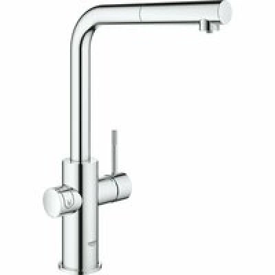 Смеситель для кухонной мойки GROHE Blue Home с системой фильтрации, охлаждения и газирования воды, Wi-Fi, хром (31539000) Смеситель для кухонной мойки GROHE Blue Home с системой фильтрации, охлаждения и газирования воды, Wi-Fi, хром (31539000)
