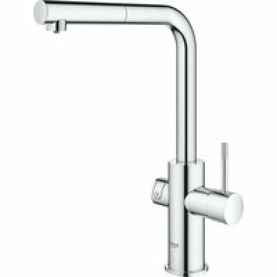 Смеситель для кухонной мойки GROHE Blue Home с системой фильтрации, охлаждения и газирования воды, Wi-Fi, хром (31539000) Смеситель для кухонной мойки GROHE Blue Home с системой фильтрации, охлаждения и газирования воды, Wi-Fi, хром (31539000)