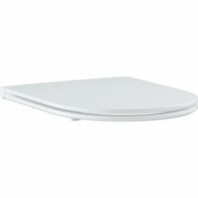 Сиденье для унитаза GROHE Bau Ceramic, с микролифтом, альпин-белый (39913000)