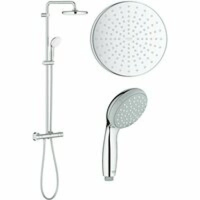 Душевая система GROHE Bau System 210 с термостатом для душа, хром (26699000) Душевая система GROHE Bau System 210 с термостатом для душа, хром (26699000)