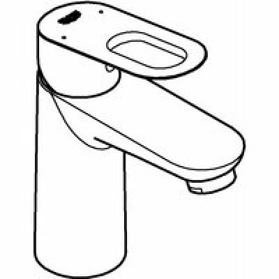 Смеситель для раковины GROHE BauLoop, хром (32854000) Смеситель для раковины GROHE BauLoop, хром (32854000)