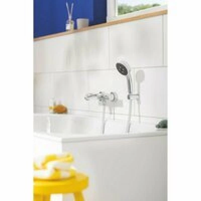 Ручной душ GROHE Vitalio Comfort 100, 3 режима, хром/черный (26092000) Ручной душ GROHE Vitalio Comfort 100, 3 режима, хром/черный (26092000)