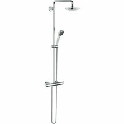 Душевая система GROHE Vitalio System 180 с термостатом для душа, хром (27298000) Душевая система GROHE Vitalio System 180 с термостатом для душа, хром (27298000)