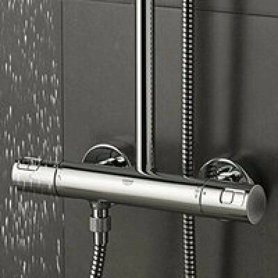 Душевая система GROHE Vitalio Start System 160 с термостатом для душа, хром (27960000) Душевая система GROHE Vitalio Start System 160 с термостатом для душа, хром (27960000)