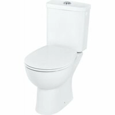 Унитаз напольный GROHE Bau Ceramic с бачком и сиденьем, альпин-белый (39604000) Унитаз напольный GROHE Bau Ceramic с бачком и сиденьем, альпин-белый (39604000)
